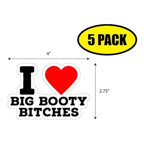 big booty sticker|booty decal.